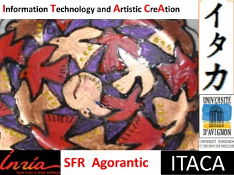 ITACA  SFR  Agorantic  Mediathor: Multimedia Creation Instrument  Feedback  Audio  Voice