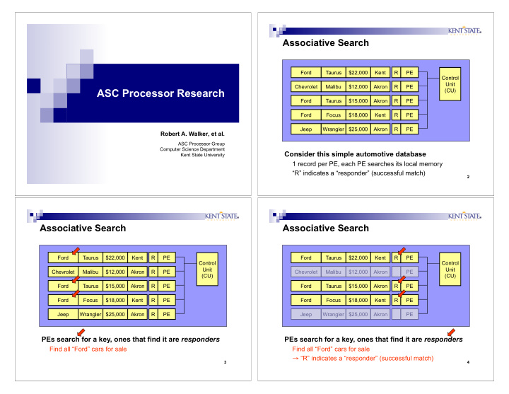 asc processor research