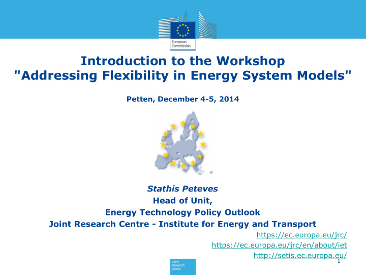 addressing flexibility in energy system models