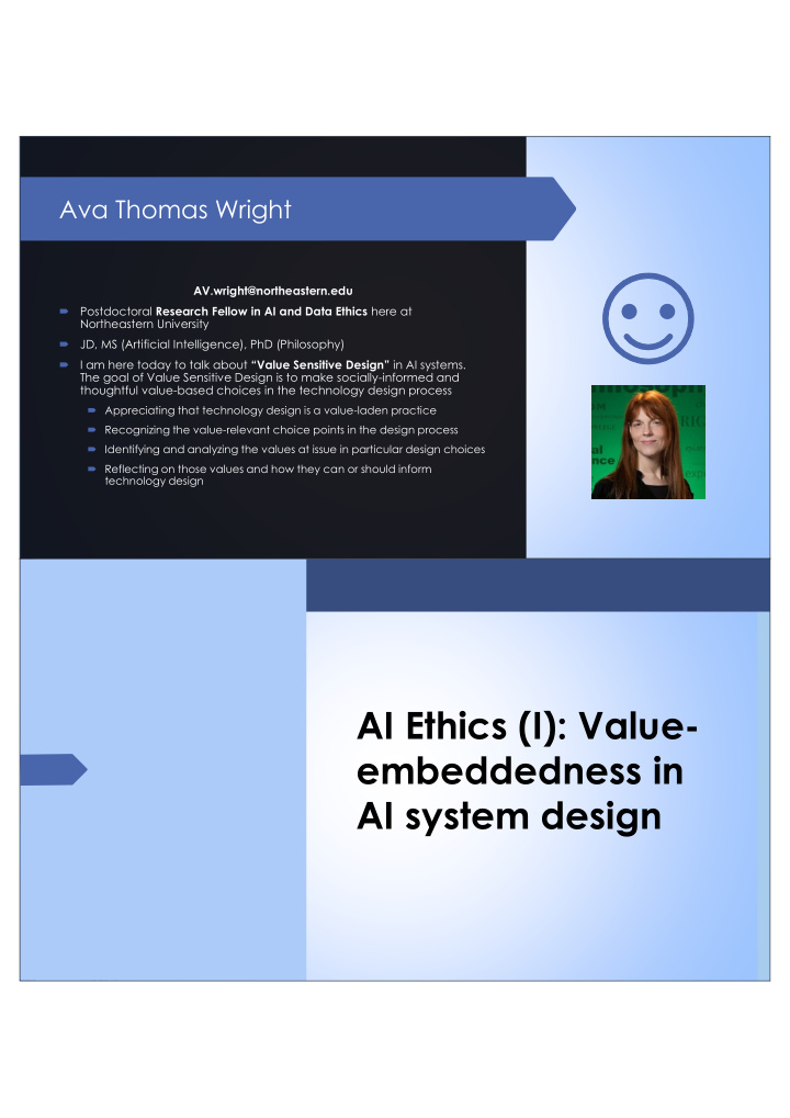 ai ethics i value