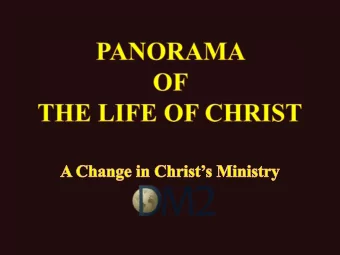 XII.A change in Christs ministry in response to His  rejection A. Introduction to the parables