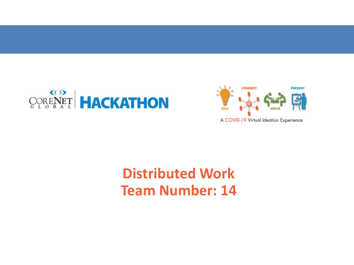 distributed work team number 14