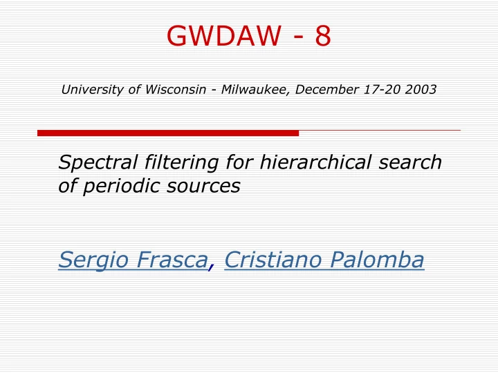 gwdaw 8