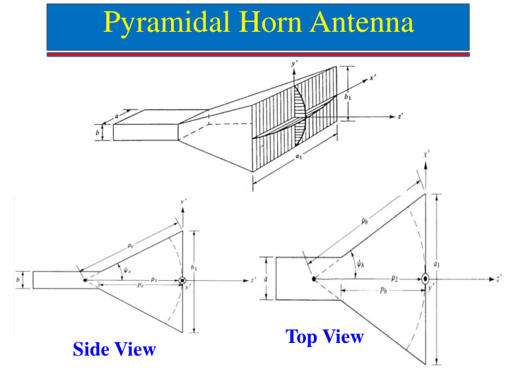 pyramidal horn antenna