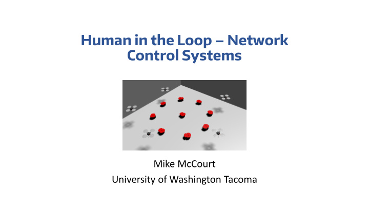 human in the loop network