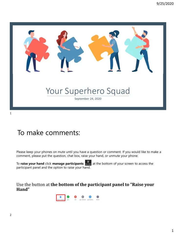 your superhero squad