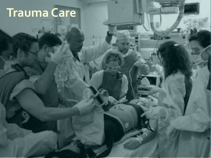 trauma care level i trauma center