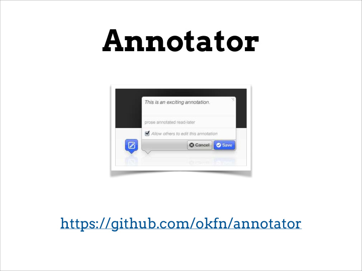 annotator