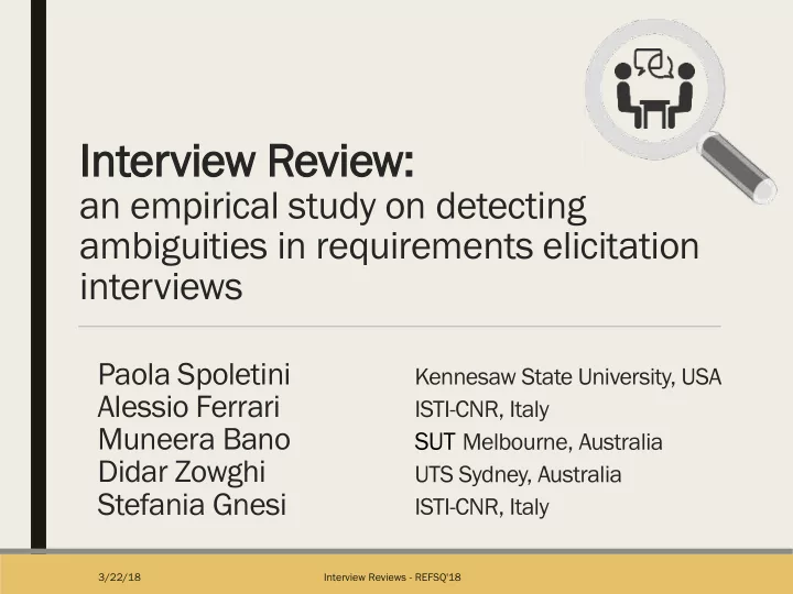 interview review