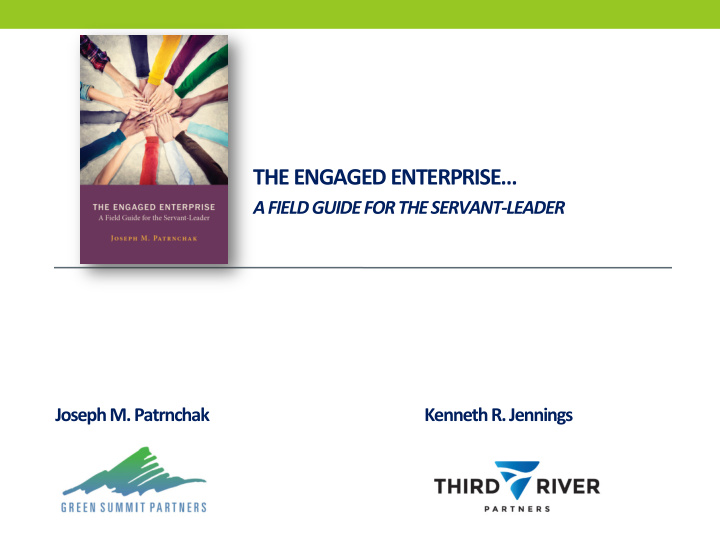 the engaged enterprise