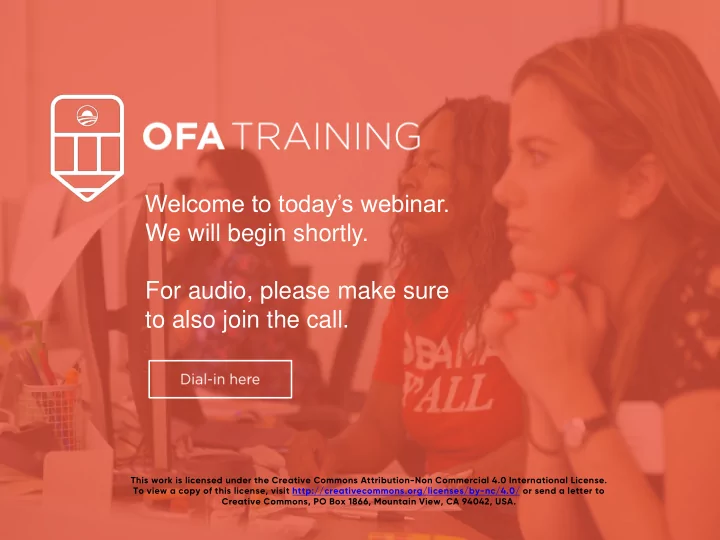 for audio please make sure