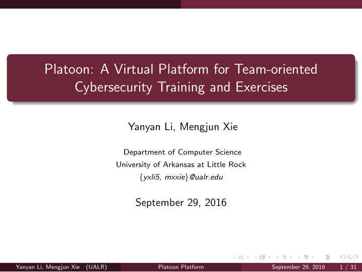 platoon a virtual platform for team oriented