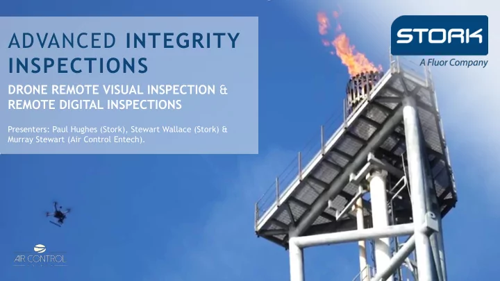 advanced integrity inspections
