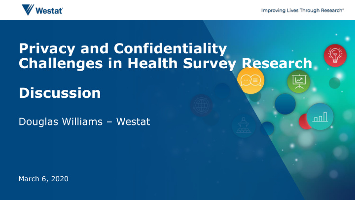 challenges in health survey research