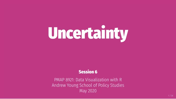 uncertainty