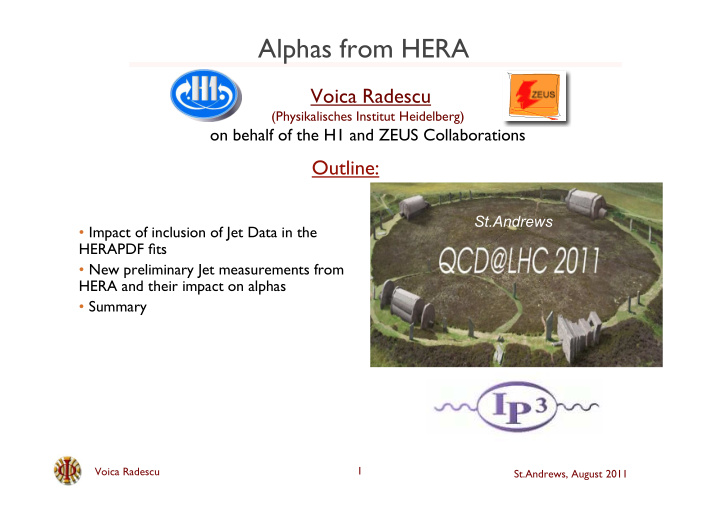 alphas from hera