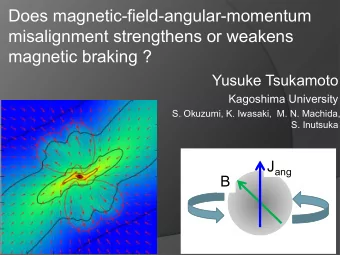 Does magnetic-field-angular-momentum  misalignment strengthens or weakens  magnetic braking ?