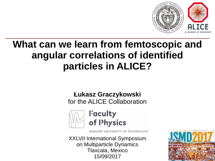 what can we learn from femtoscopic and angular