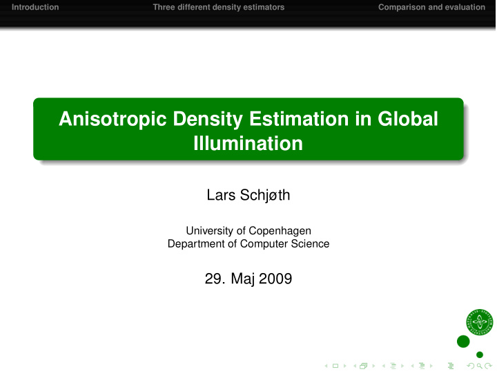 anisotropic density estimation in global illumination