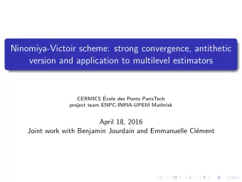 Ninomiya-Victoir scheme: strong convergence, antithetic  version and application to multilevel