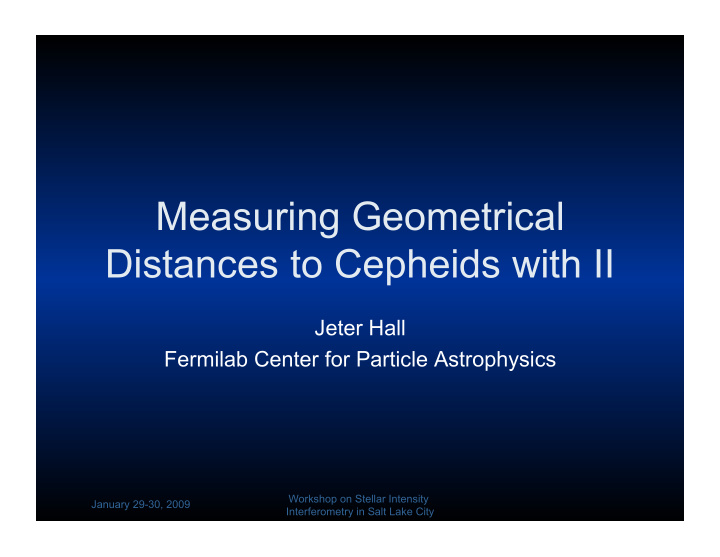measuring geometrical distances to cepheids with ii
