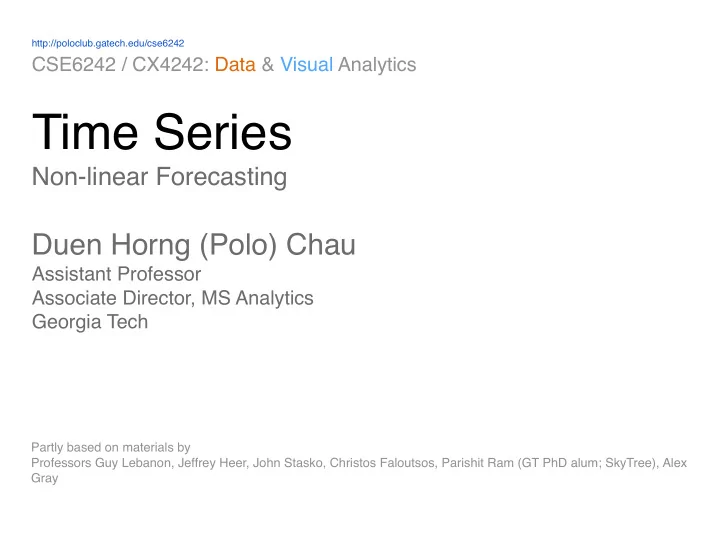 time series