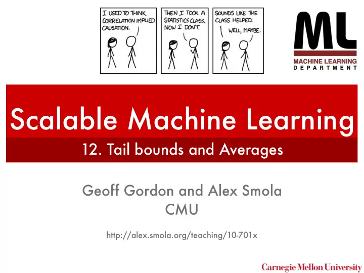 scalable machine learning