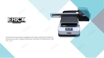 1  2  3  4  5  6  Model  UV 6090  Print head  3PCS Epson XP600  Ink type  UV Ink  Print size  600mm