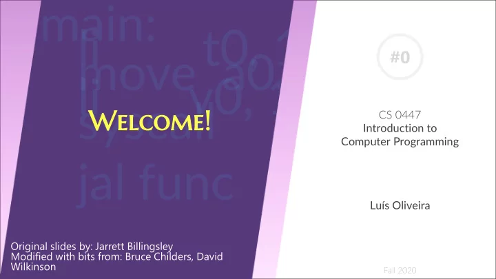 welcom we lcome