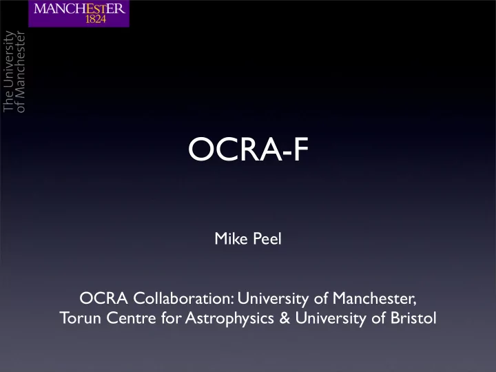 ocra f