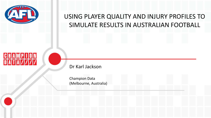 simulate results in australian football