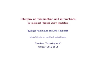Interplay of micromotion and interactions  in fractional Floquet Chern insulators  Egidijus