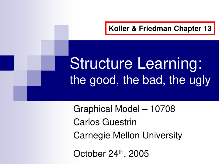 structure learning