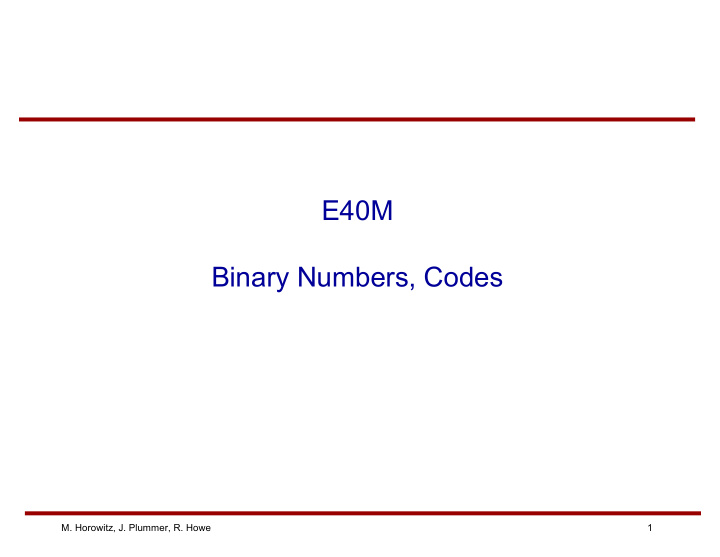e40m binary numbers codes
