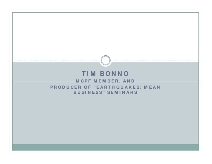 t i m bon n o