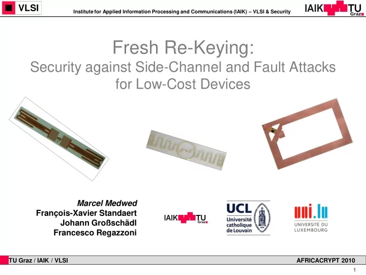 fresh re keying