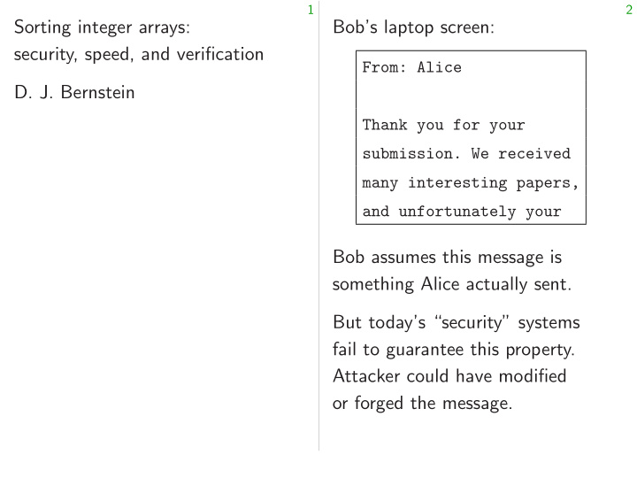 sorting integer arrays bob s laptop screen security speed