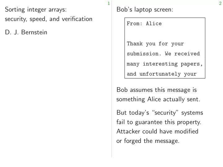 sorting integer arrays bob s laptop screen security speed