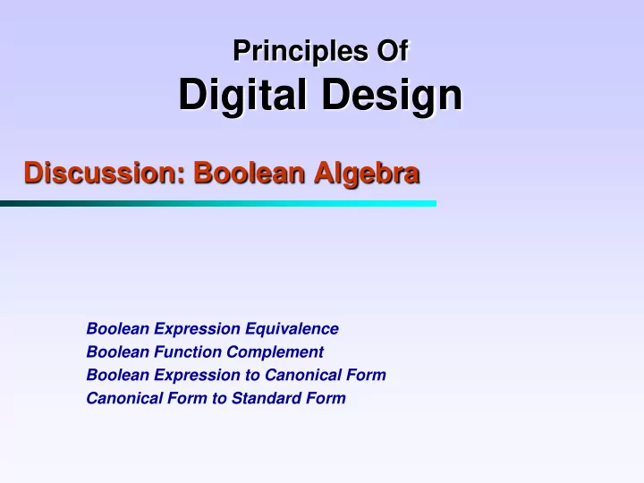 digital design