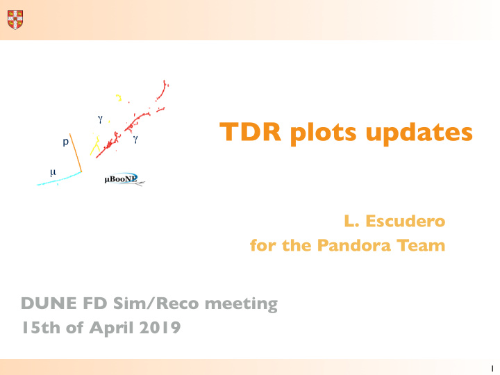 tdr plots updates