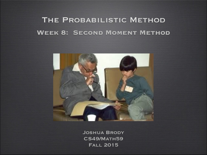 the probabilistic method
