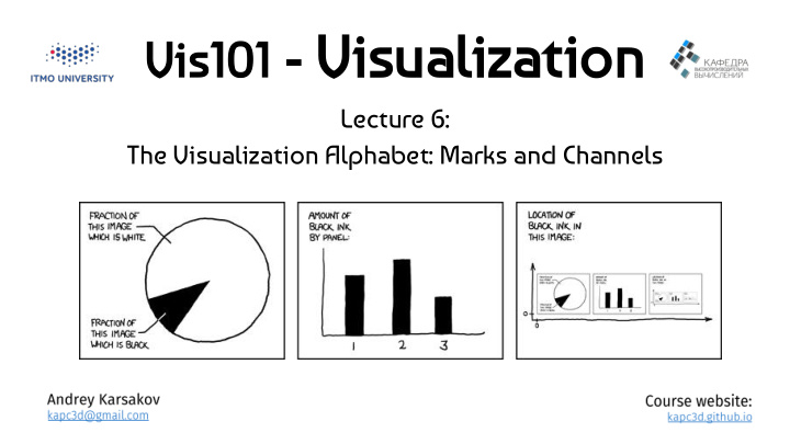 101 vi visu sual aliz izat atio ion