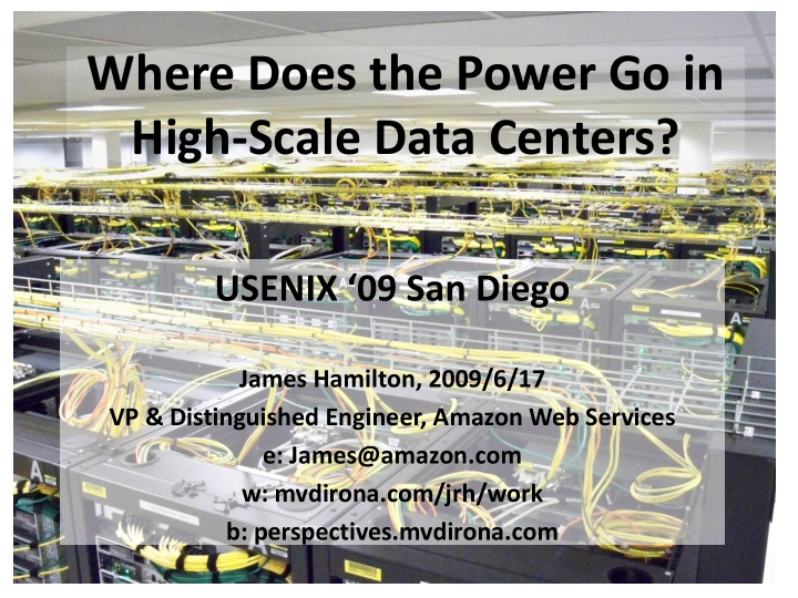 high scale data centers