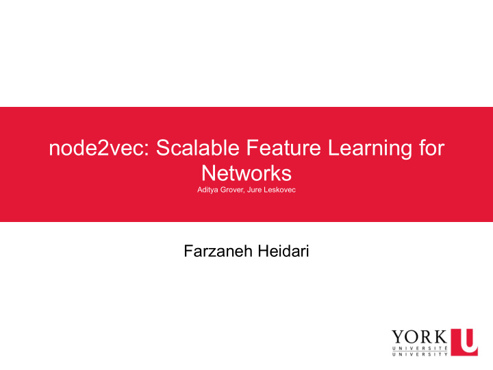 node2vec scalable feature learning for networks