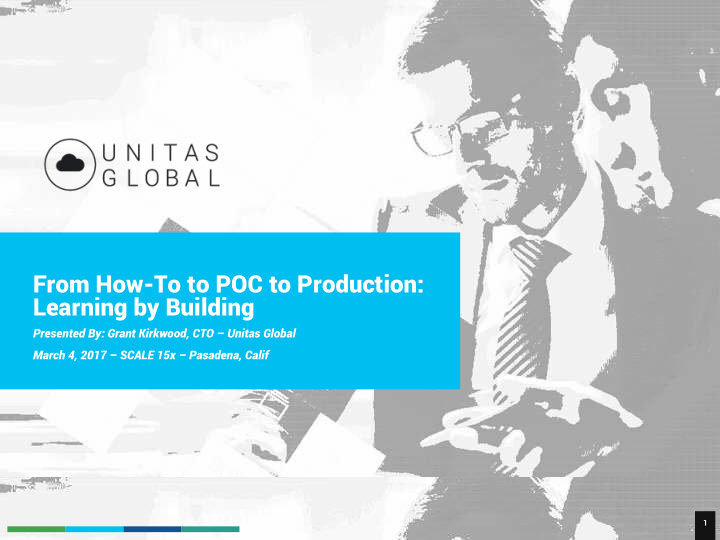 from how to to poc to production learning by building