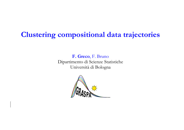 clustering compositional data trajectories