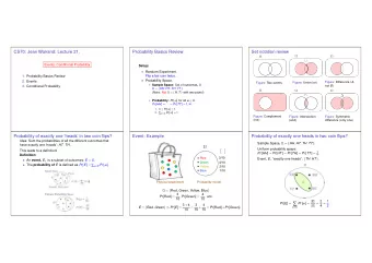 Pr [ E ] =  2 . E = { Red , Green }  Pr [ E ] = 3 + 4 = 3 10 + 4 10 = Pr [ Red ]+ Pr [ Green