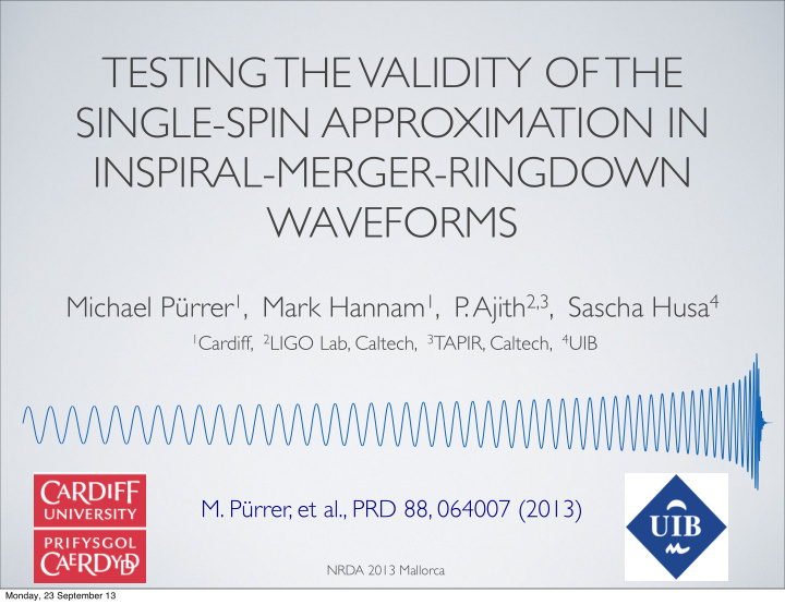 testing the validity of the single spin approximation in