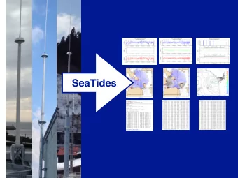 SeaTides  Hokkaido  North  13 MHz  Pacific  Ocean  Tsugaru Strait  CTD  13 MHz  13 MHz  Honshu