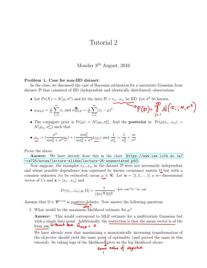 tutorial 2